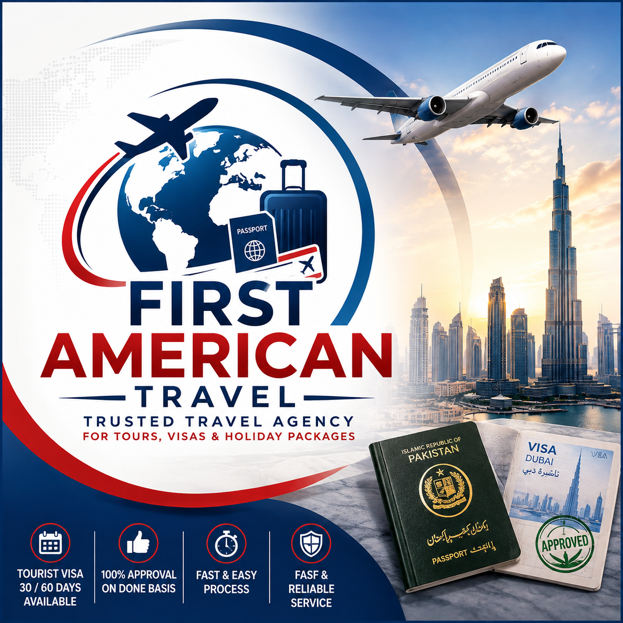Travel planning - passport and camera